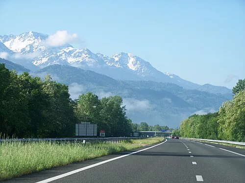 Autoroute A41 sortie La Grange Business
